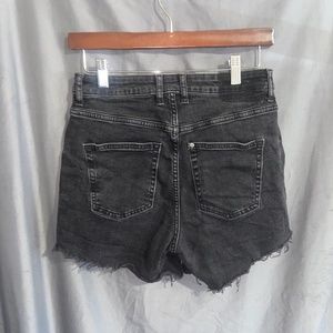 H&M Black Jean Shorts